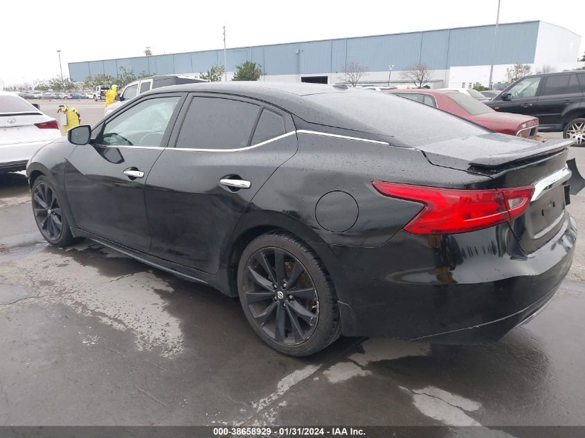 2016 NISSAN MAXIMA 3.5 SR - 1N4AA6AP2GC902986