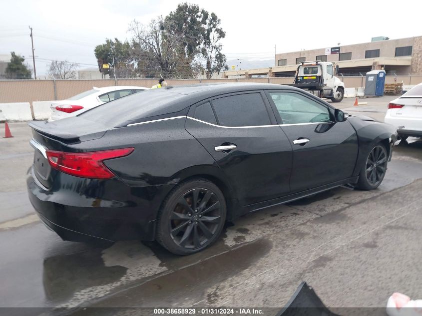 2016 NISSAN MAXIMA 3.5 SR - 1N4AA6AP2GC902986