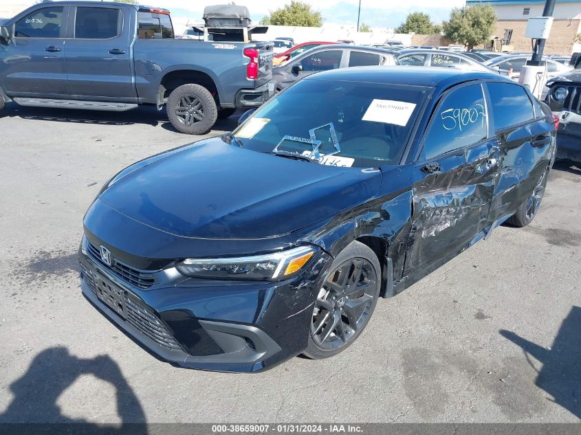 2023 HONDA CIVIC SPORT - 2HGFE2F50PH534990