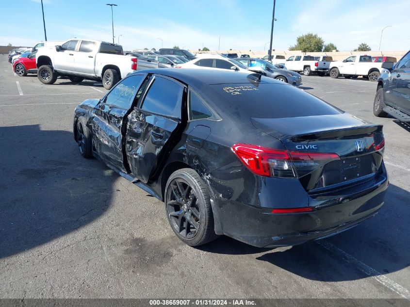 2023 HONDA CIVIC SPORT - 2HGFE2F50PH534990