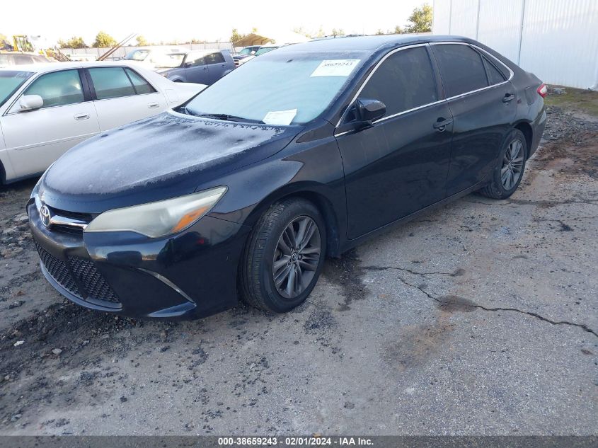 2015 TOYOTA CAMRY SE - 4T1BF1FK7FU497406