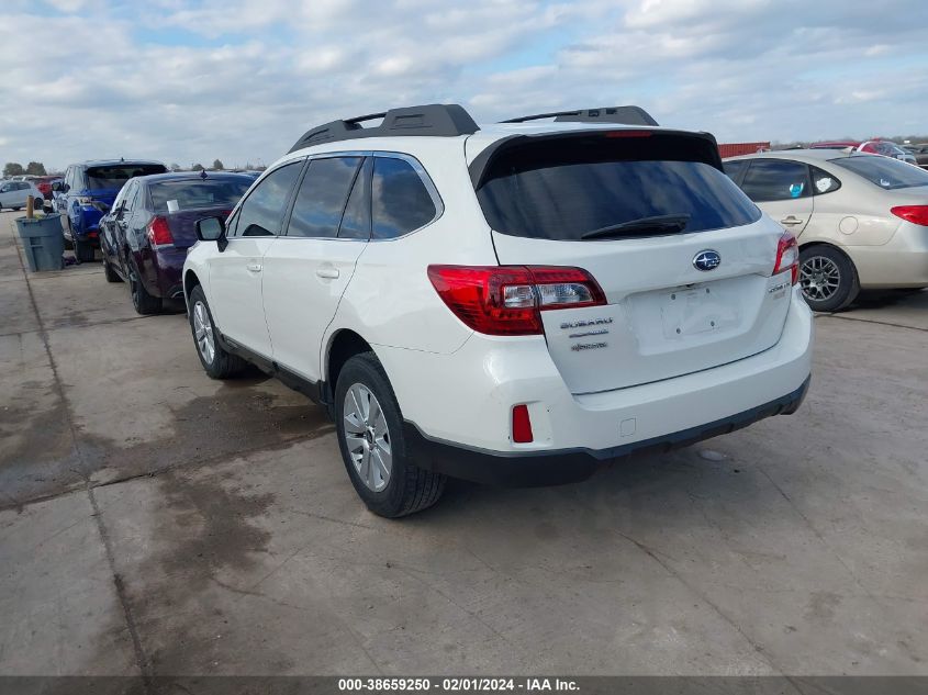 2017 SUBARU OUTBACK 2.5I - 4S4BSAAC4H3419072