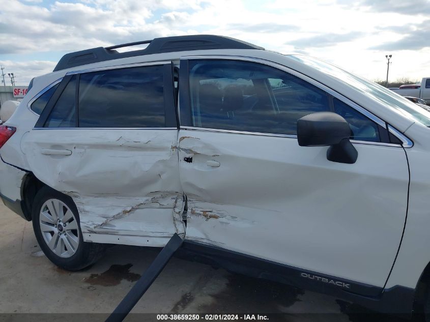 2017 SUBARU OUTBACK 2.5I - 4S4BSAAC4H3419072