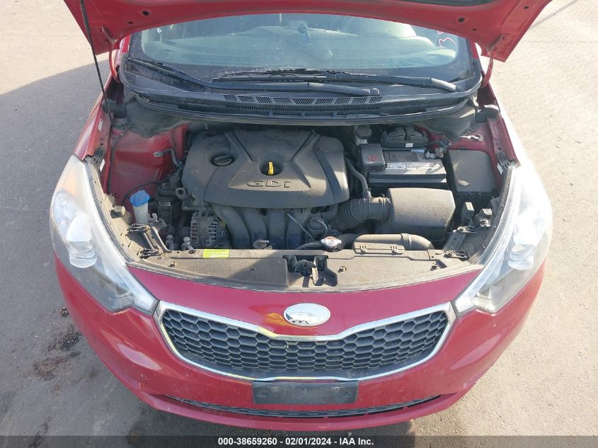 2014 KIA FORTE EX - KNAFX4A80E5115447