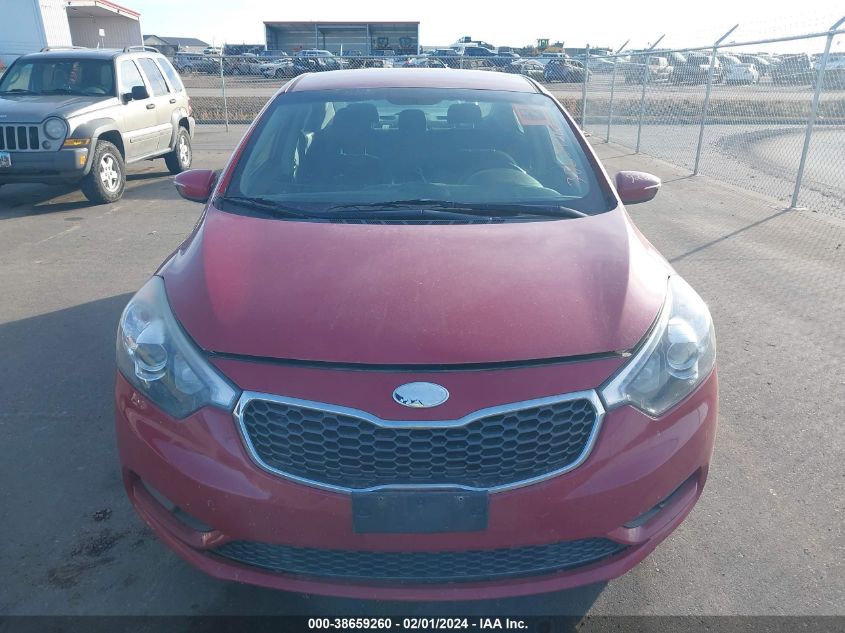 2014 KIA FORTE EX - KNAFX4A80E5115447