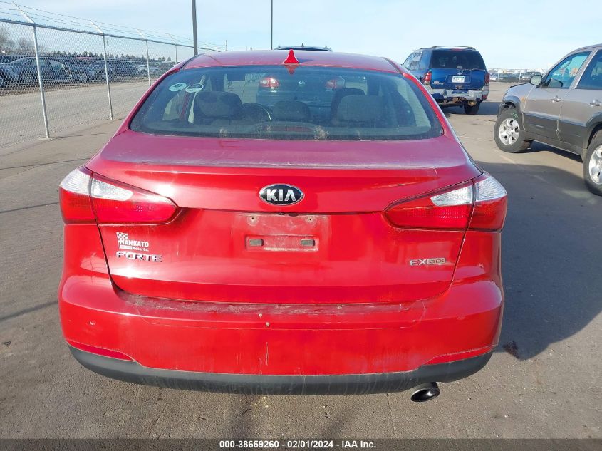 2014 KIA FORTE EX - KNAFX4A80E5115447