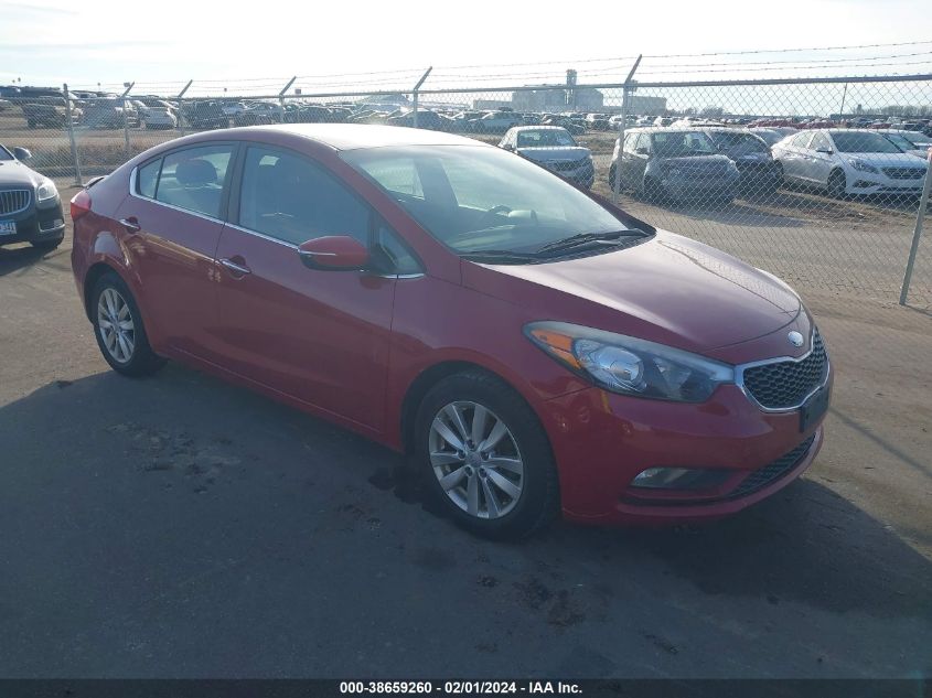 2014 KIA FORTE EX - KNAFX4A80E5115447