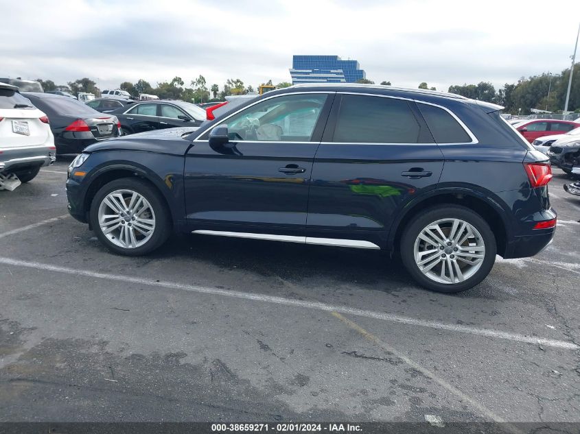 2018 AUDI Q5 2.0T PREMIUM/2.0T TECH PREMIUM - WA1BNAFY6J2207313