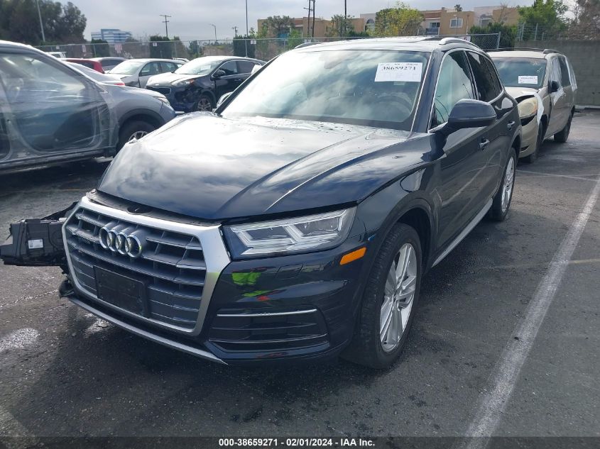 2018 AUDI Q5 2.0T PREMIUM/2.0T TECH PREMIUM - WA1BNAFY6J2207313