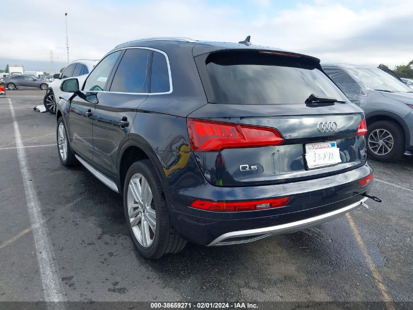 2018 AUDI Q5 2.0T PREMIUM/2.0T TECH PREMIUM - WA1BNAFY6J2207313