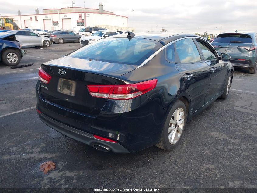 2016 KIA OPTIMA LX - 5XXGT4L3XGG070309