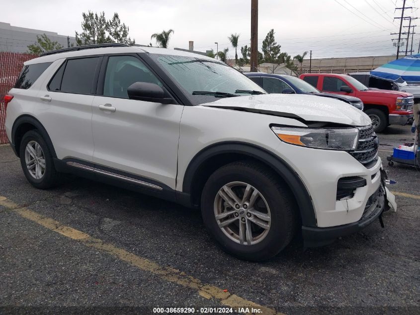 2022 FORD EXPLORER XLT - 1FMSK7DHXNGB62692