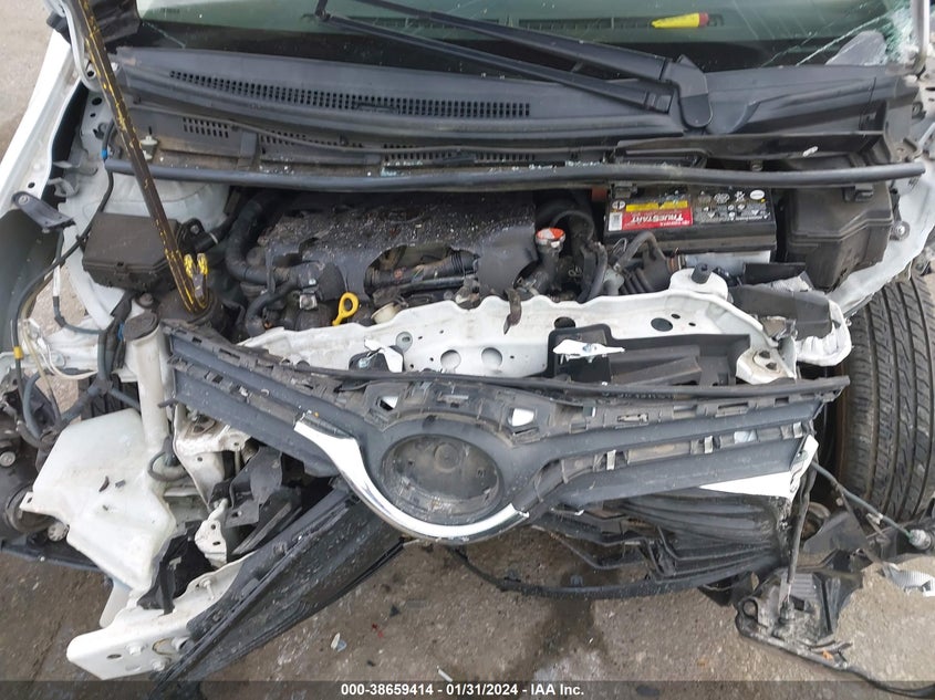 VIN VNKKTUD35HA075348 2017 TOYOTA YARIS L