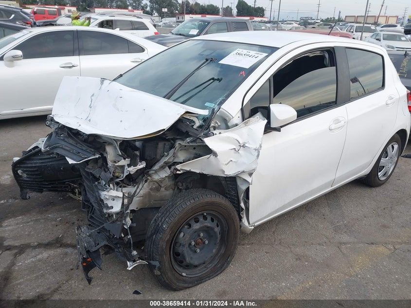 VIN VNKKTUD35HA075348 2017 TOYOTA YARIS L