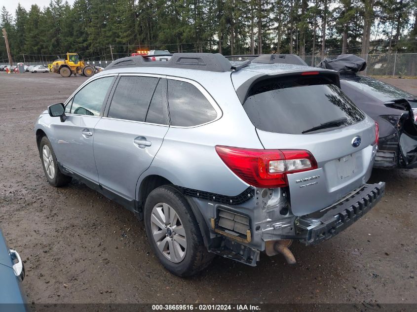2017 SUBARU OUTBACK 2.5I PREMIUM - 4S4BSACC5H3372762