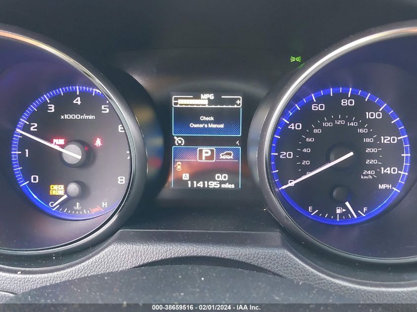 2017 SUBARU OUTBACK 2.5I PREMIUM - 4S4BSACC5H3372762