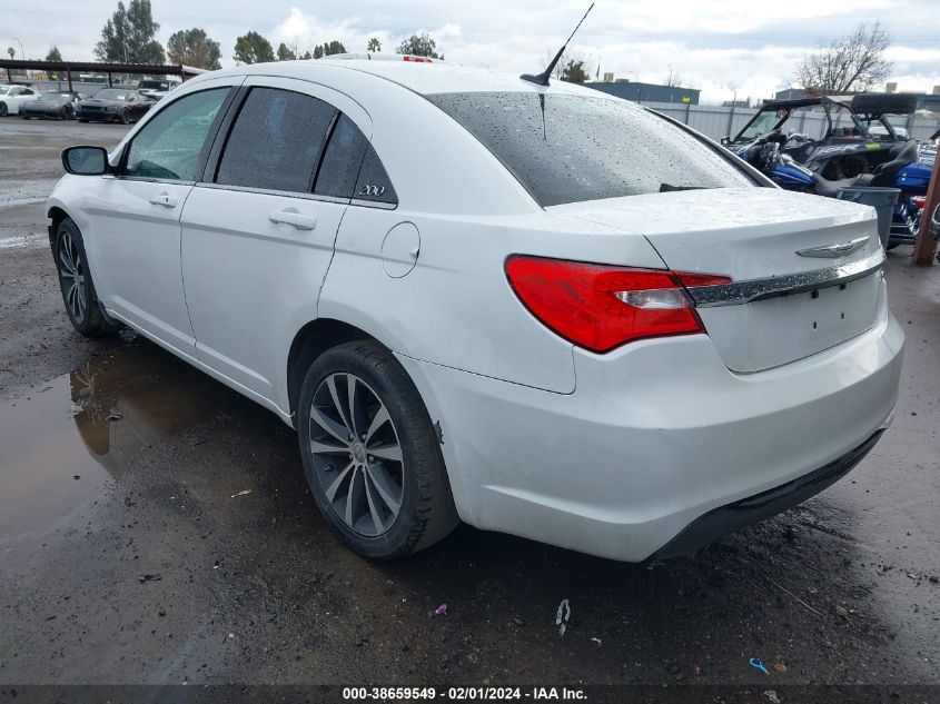 2013 CHRYSLER 200 LIMITED - 1C3CCBCG6DN509256