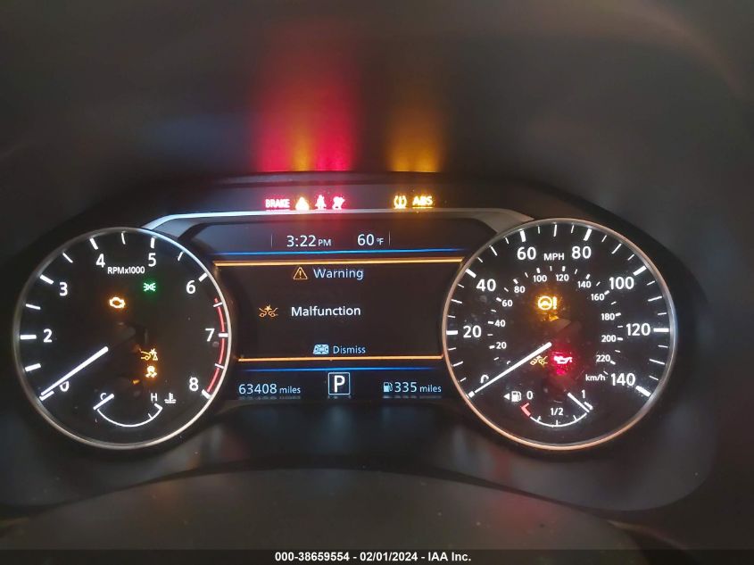 2020 NISSAN ALTIMA SR - 1N4BL4CV1LC189314