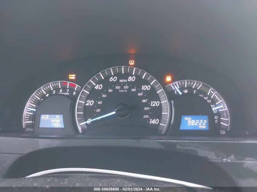 2013 TOYOTA CAMRY SE - 4T1BF1FK4DU239776