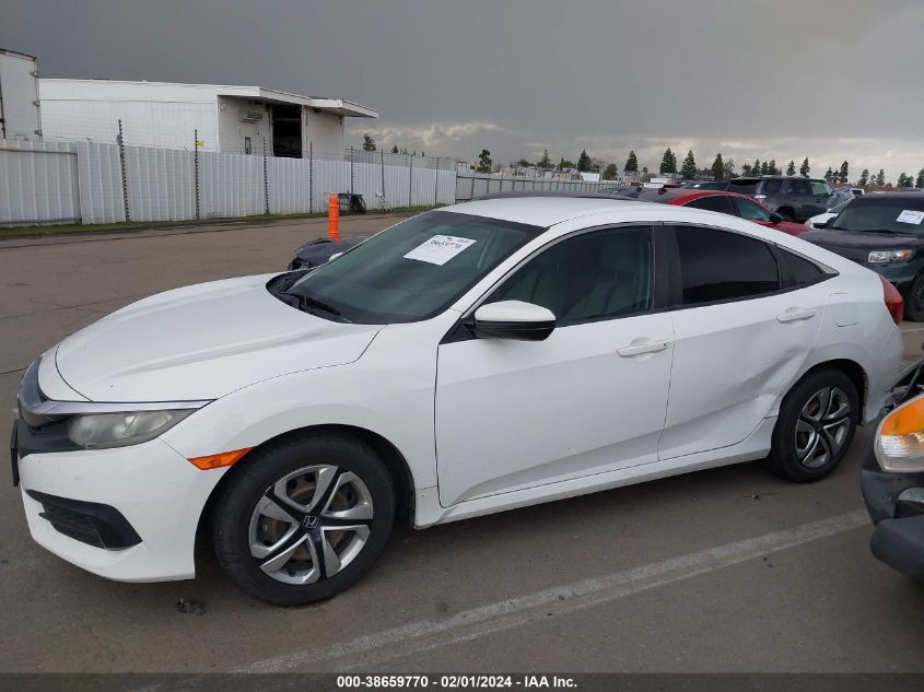 2016 HONDA CIVIC LX - 19XFC2F54GE226270