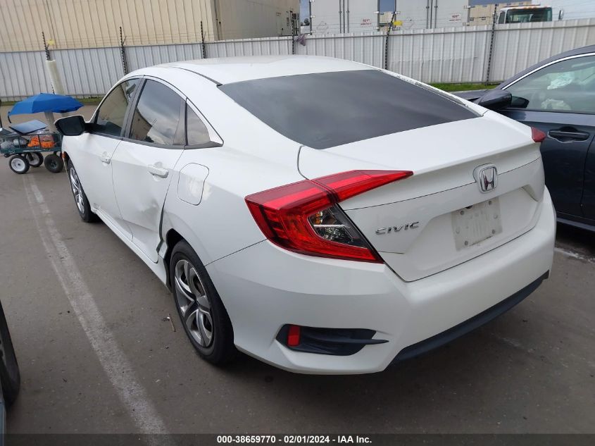 2016 HONDA CIVIC LX - 19XFC2F54GE226270