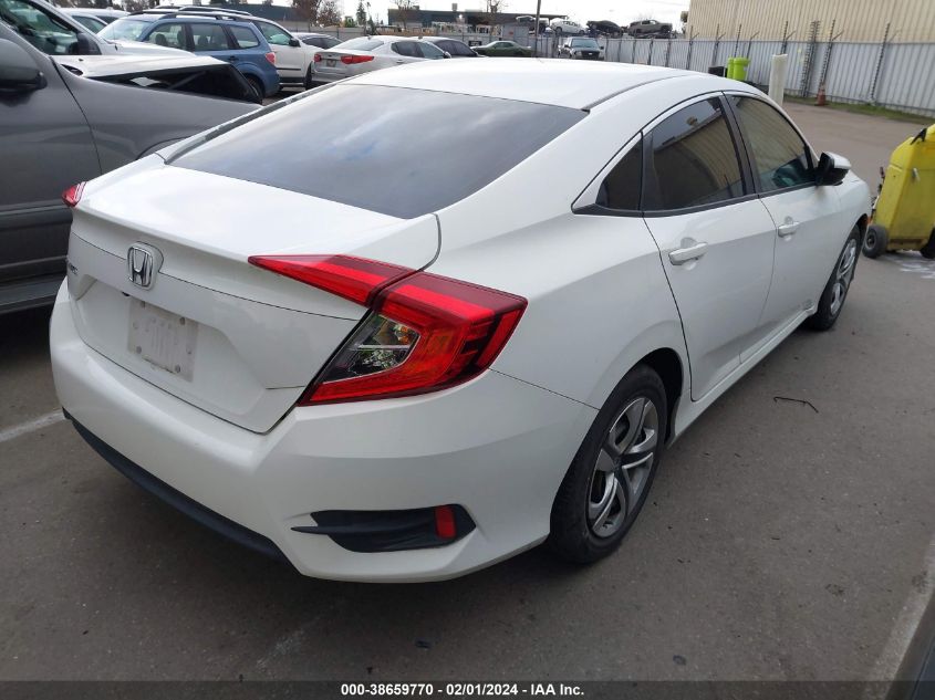 2016 HONDA CIVIC LX - 19XFC2F54GE226270