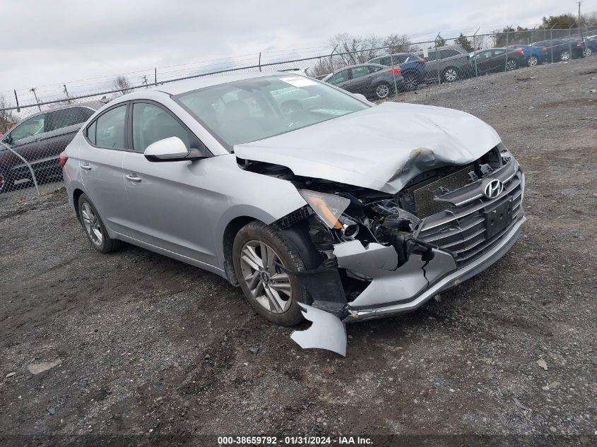 2020 HYUNDAI ELANTRA SEL - KMHD84LFXLU929493