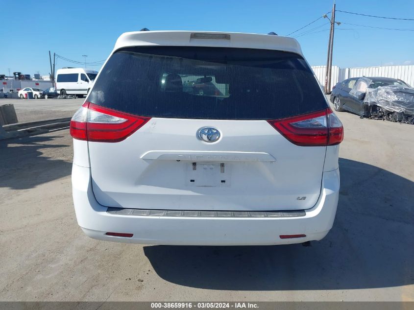 2015 TOYOTA SIENNA LE - 5TDKK3DC2FS573223