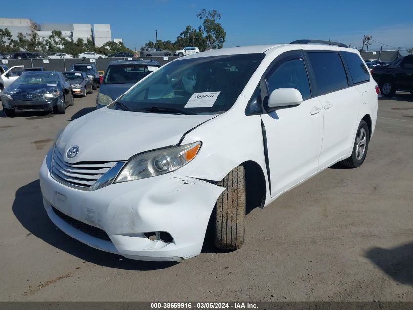 2015 TOYOTA SIENNA LE - 5TDKK3DC2FS573223