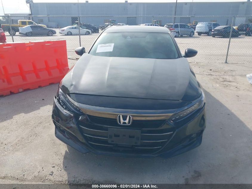 2021 HONDA ACCORD SPORT - 1HGCV1F30MA122803