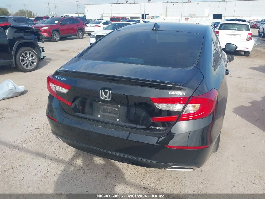 2021 HONDA ACCORD SPORT - 1HGCV1F30MA122803