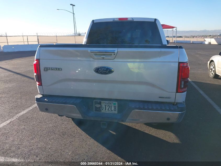 2016 FORD F-150 LARIAT - 1FTEW1EF4GKF70993