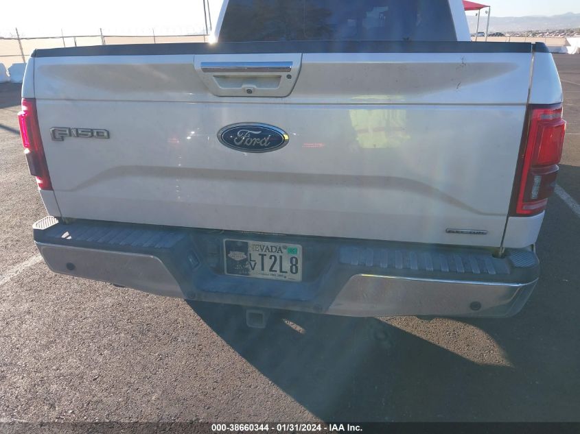 2016 FORD F-150 LARIAT - 1FTEW1EF4GKF70993