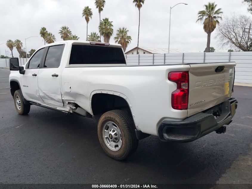 2020 CHEVROLET SILVERADO 2500HD 2WD  LONG BED WT - 1GC1WLE70LF330488