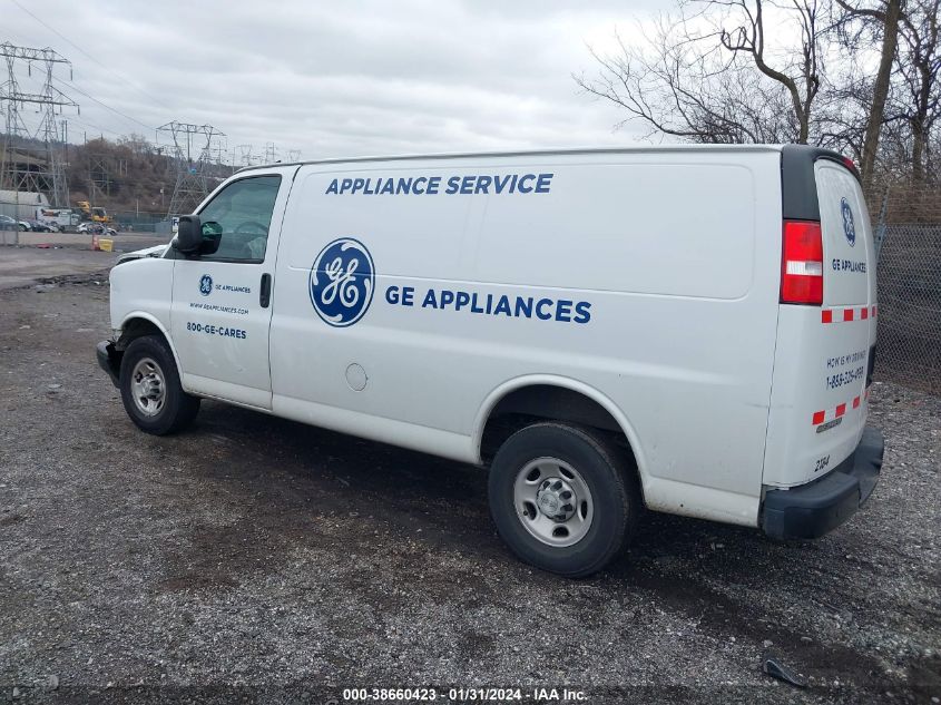 2020 CHEVROLET EXPRESS CARGO RWD 2500 REGULAR WHEELBASE WT 1GCWGAFG1L1208631