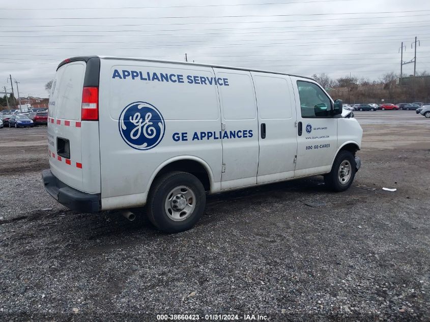 2020 CHEVROLET EXPRESS CARGO RWD 2500 REGULAR WHEELBASE WT 1GCWGAFG1L1208631