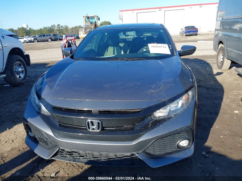 2018 HONDA CIVIC EX - SHHFK7H56JU218717