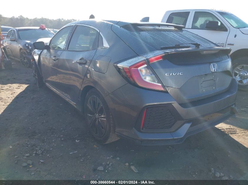 2018 HONDA CIVIC EX - SHHFK7H56JU218717