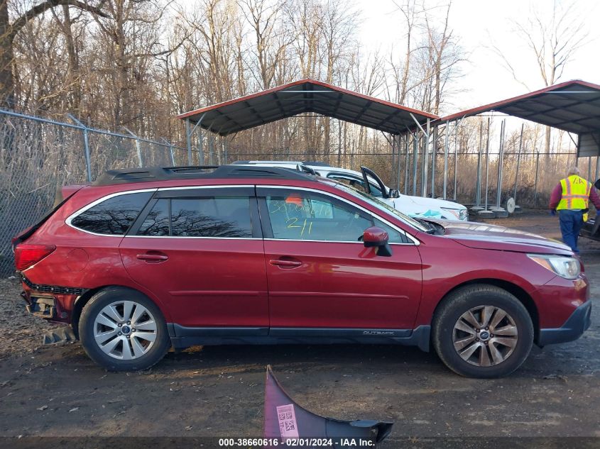 2015 SUBARU OUTBACK 2.5I PREMIUM - 4S4BSAEC7FT214756