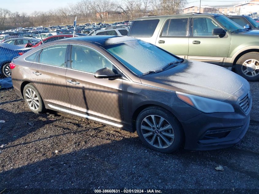 2016 HYUNDAI SONATA LIMITED - 5NPE34AF5GH315476