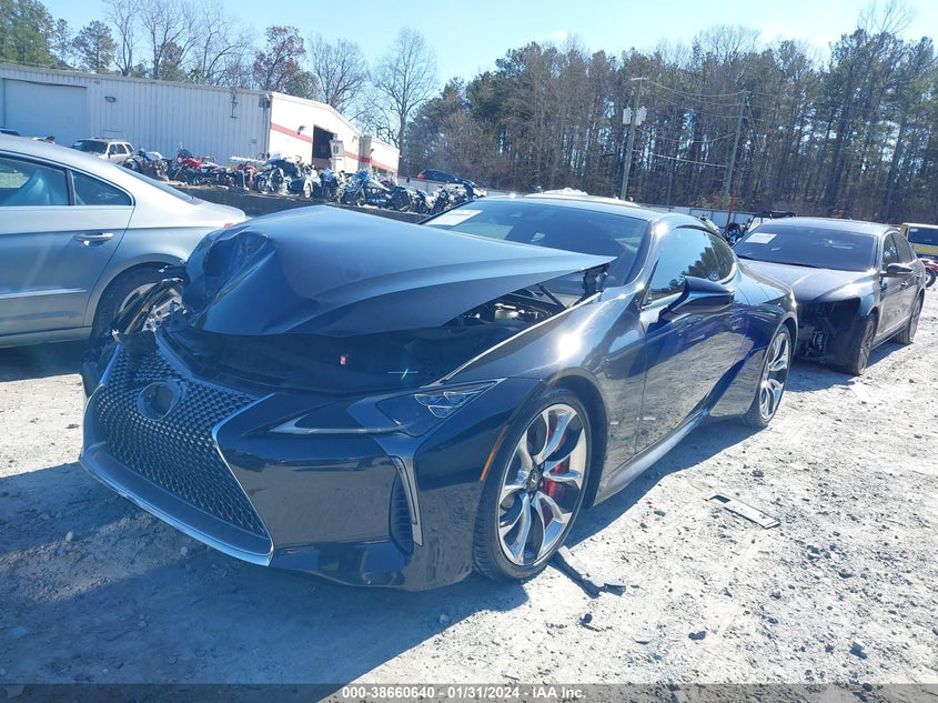 VIN JTHHP5AY9KA006911 2019 LEXUS LC 500