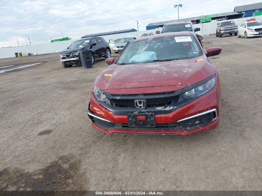 2021 HONDA CIVIC LX - 2HGFC2F64MH534596