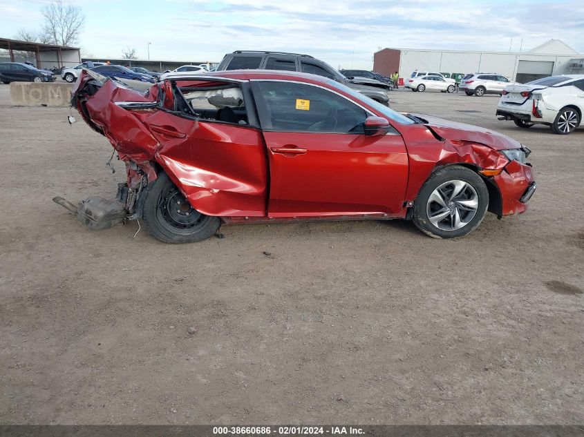 2021 HONDA CIVIC LX - 2HGFC2F64MH534596