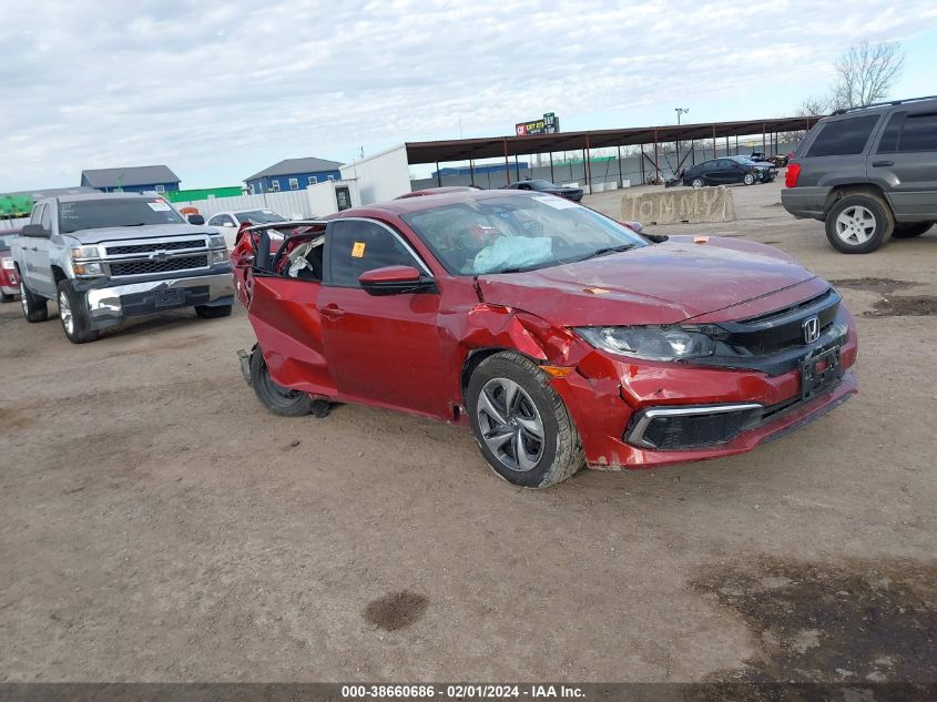 2021 HONDA CIVIC LX - 2HGFC2F64MH534596