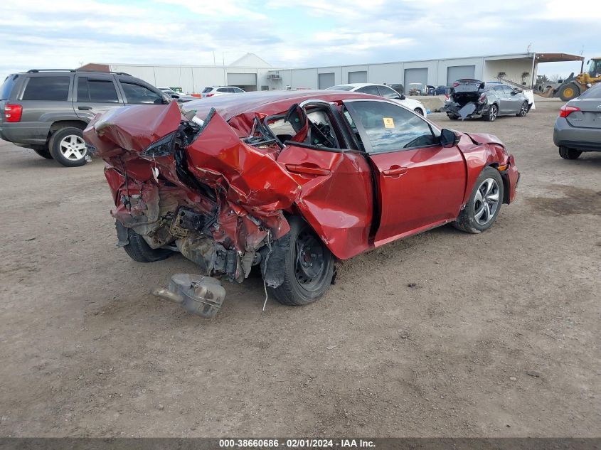 2021 HONDA CIVIC LX - 2HGFC2F64MH534596