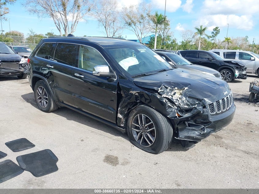 VIN 1C4RJEBG2KC630258 2019 JEEP GRAND CHEROKEE LIMITED