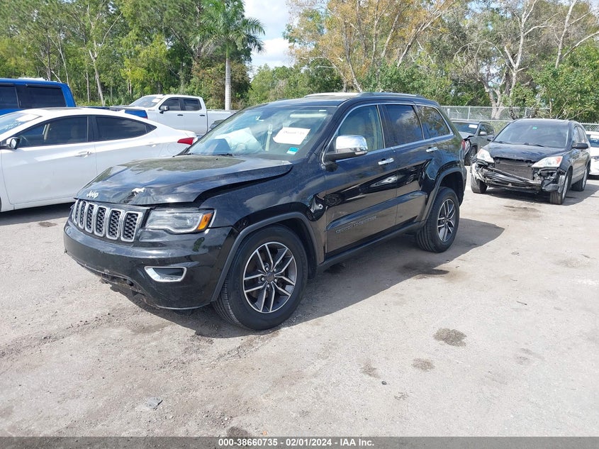 VIN 1C4RJEBG2KC630258 2019 JEEP GRAND CHEROKEE LIMITED