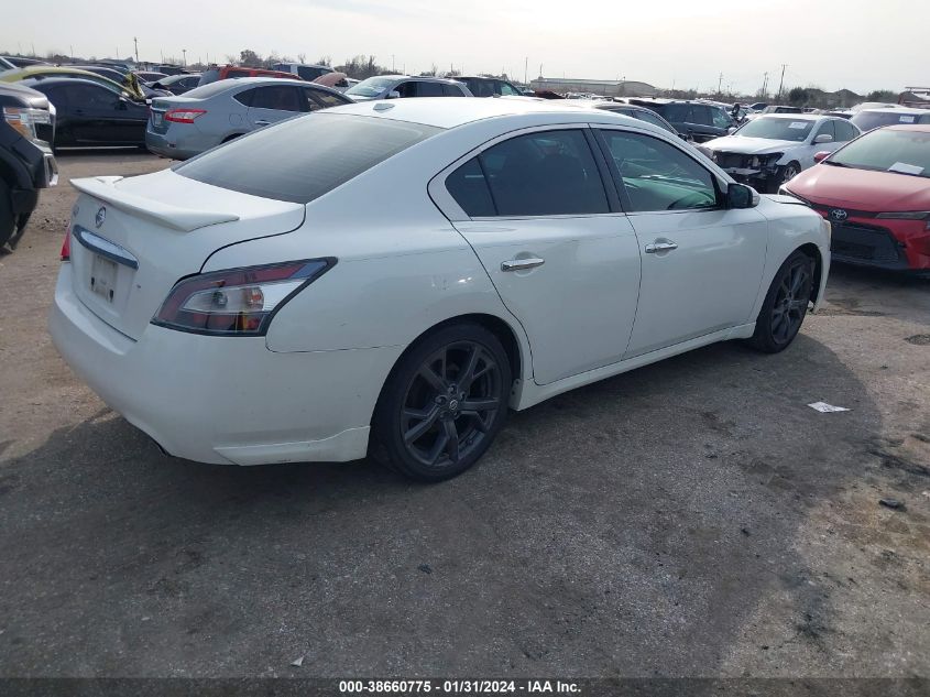 2014 NISSAN MAXIMA 3.5 SV - 1N4AA5AP3EC466544