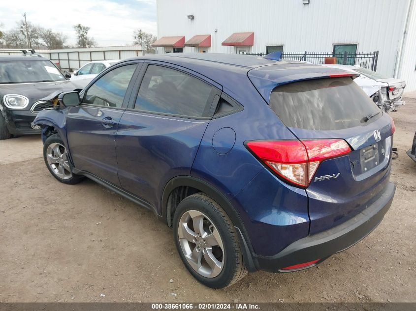2017 HONDA HR-V EX - 3CZRU5H56HG701278