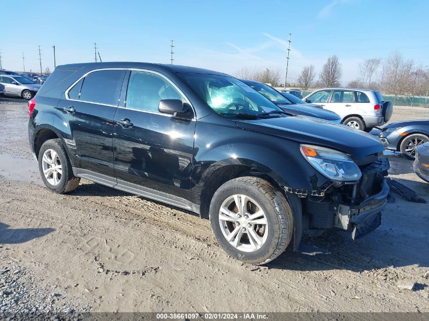 2017 CHEVROLET EQUINOX LS - 2GNALBEK9H1530895